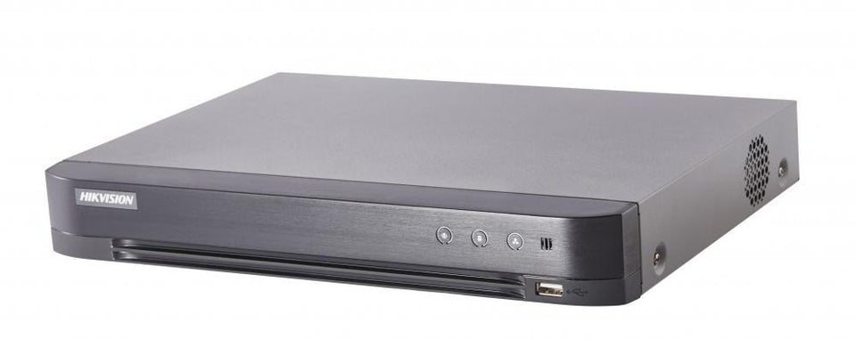 Hikvision DVR de 4 Canales DS-7204HUHI-K1/E para 1 Disco Duro, máx. 6TB, 2x USB 2.0, 1x RJ-45