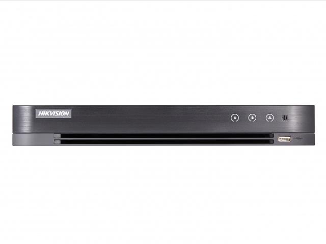 Hikvision DVR de 32 Canales Turbo HD + 8 Canales IP DS-7224HQHI-K2 para 2 Discos Duros, max. 16TB, 1x USB 3.0, 1x RS-485