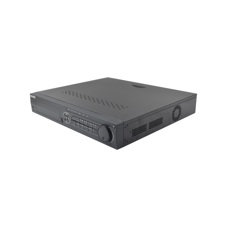 Hikvision DVR de 32 Canales Turbo HD DS-7332HUHI-K4 para 4 Discos Duros, max. 40TB, 2x Ethernet RJ-45