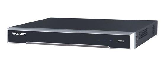 Hikvision NVR de de 16 Canales DS-7616NI-K2/16P para 2 Disco Duros, max, 6TB, 1x USB 2.0, 1x RJ-45