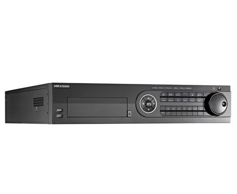 Hikvision DVR de 24 Canales DS-8124HQHI-K8 para 8 Discos Duros, max. 8TB, 1x HDMI, 1x RJ-45