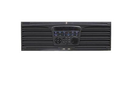 Hikvision NVR de 64 Canales DS-9664NI-I16 para 16 Disco Duros, max. 96TB, Negro 2x RJ-45