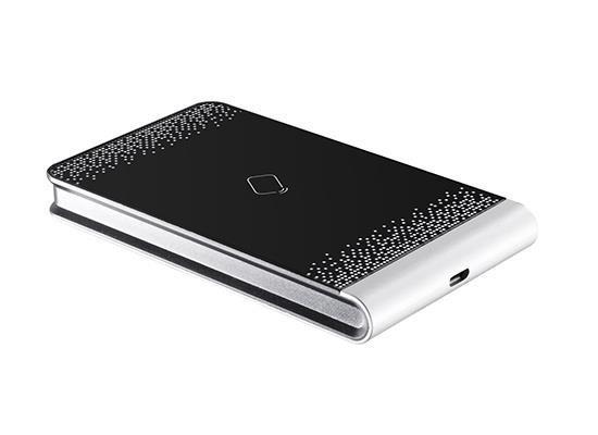 Hikvision Lector de Tarjeta Inteligente DS-K1F100-D8E, MIFARE/EM, Negro/Gris