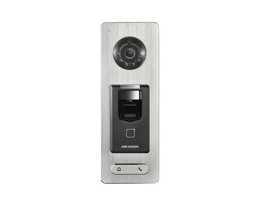 Hikvision Control de Acceso y Asistencia Biométrico DS-K1T501SF, 3000 Huellas, 50.000 Tarjetas, Gris