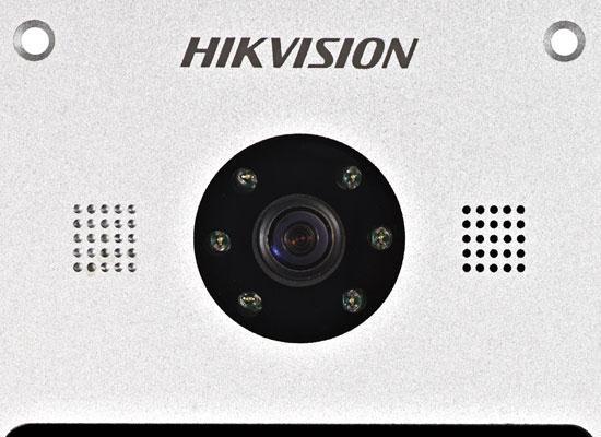 Hikvision Videoportero con Lector de Tarjetas DS-KD3002-VM, Monitor 3.5", Altavoz, Alámbrico, Negro/Blanco