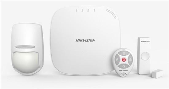 Hikvision Kit de Alarma Inteligente DS-PWA32-KS, Inalámbrico, Incluye Hub, Sensor PIR, Contacto Magnético y Control Remoto