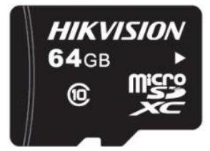 Memoria Flash Hikvision HS-TF-L2I, 64GB MicroSDXC NAND Clase 10 - para Videovigilancia