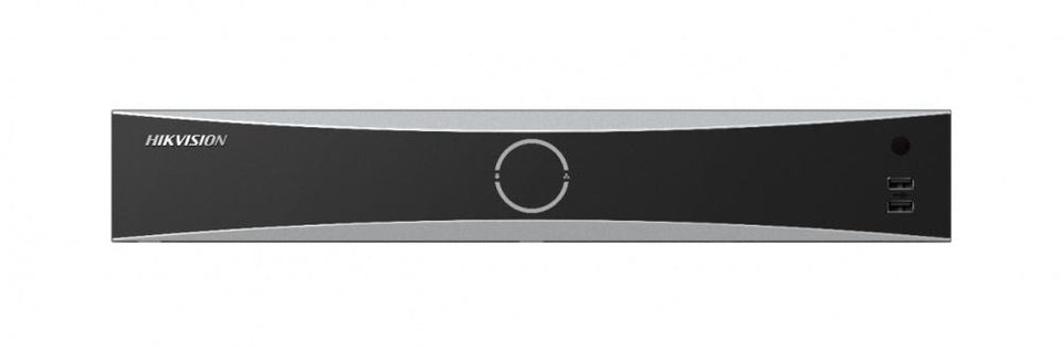 Hikvision NVR de 16 Canales IDS-7616NXI-I2/16P/8F para 2 Discos Duros, máx. 6TB, 1x USB 2.0, 17x RJ-45