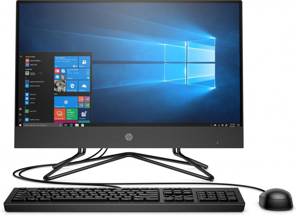 HP 200 G4 All-in-One 21.5", Intel Core i5-10210 1.60GHz, 4GB, 1TB, Windows 10 Pro 64-bit, Gris