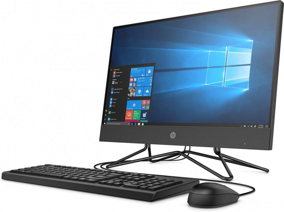 HP 200 G4 All-in-One 21.5", Intel Core i5-10210 1.60GHz, 4GB, 1TB, Windows 10 Pro 64-bit, Gris