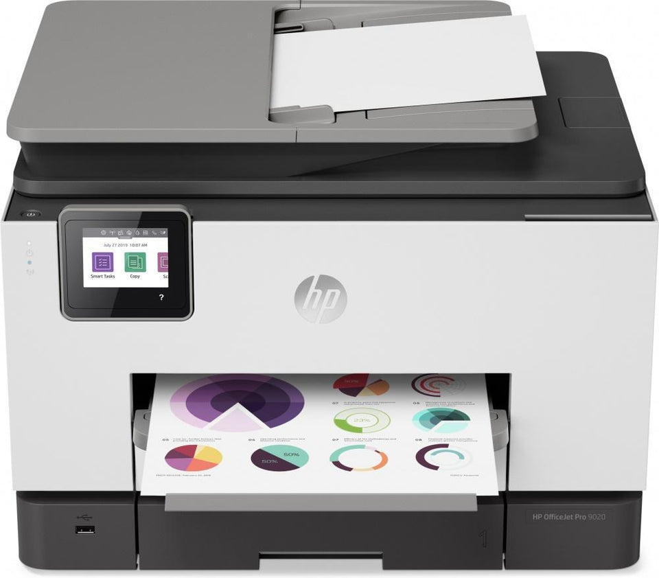 HP OfficeJet Pro 9020, Color, Inyección, Inálambrico, Print/Scan/Copy/Fax