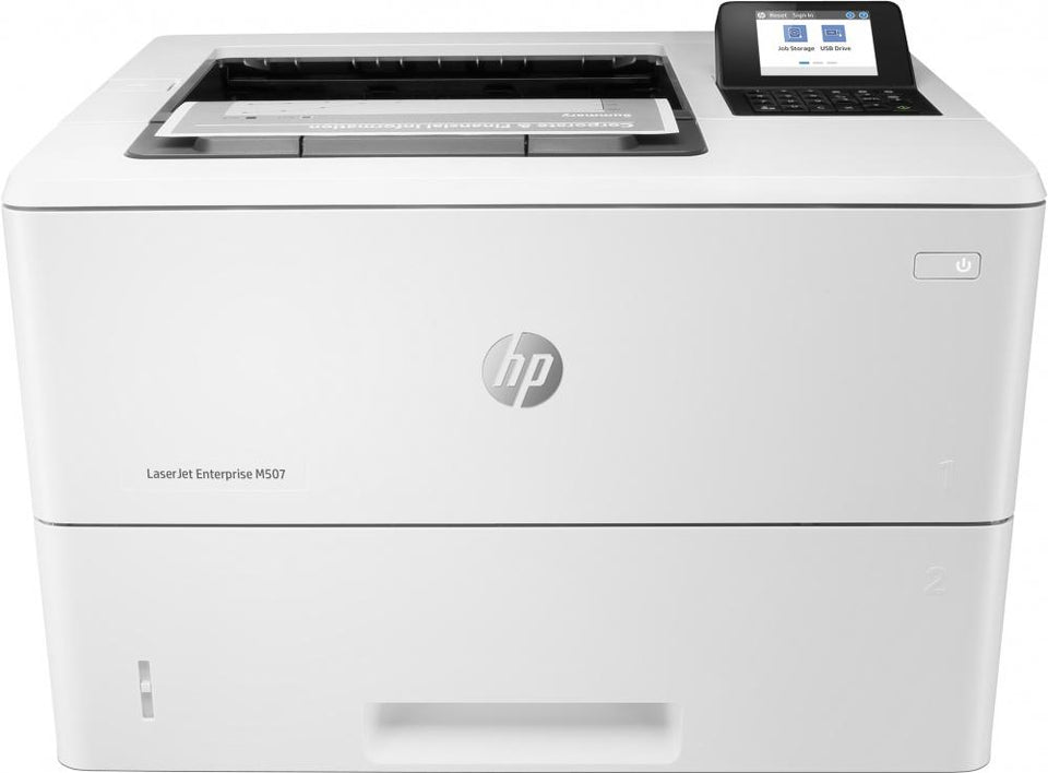 Impresora HP LaserJet Enterprise M507dn, Blanco y Negro, Láser, Print