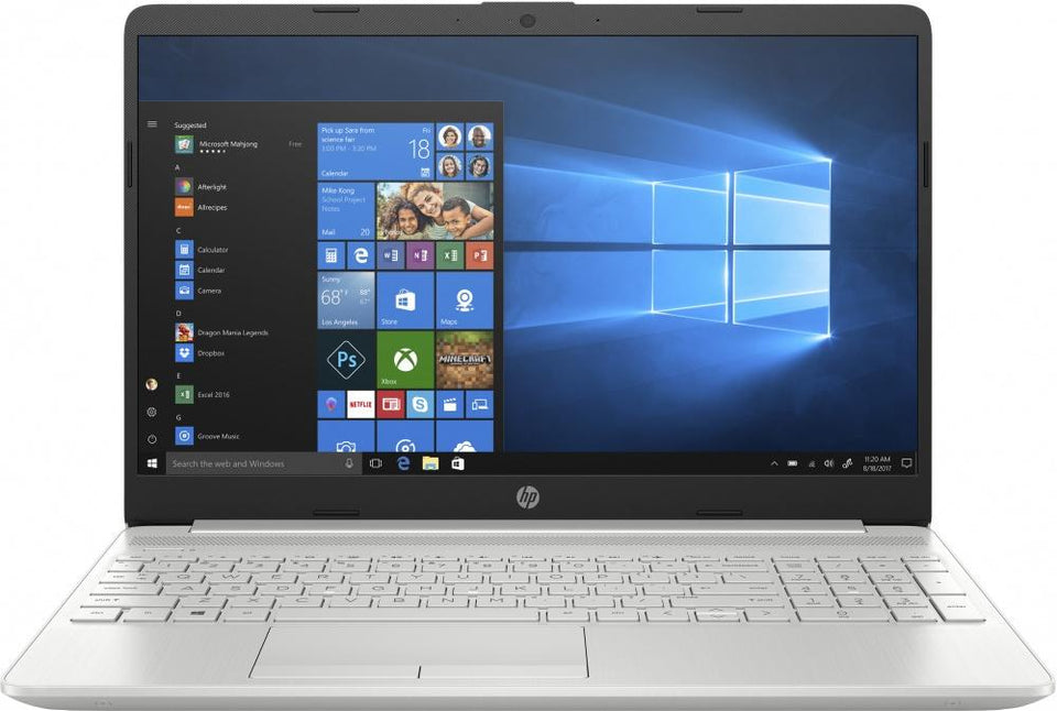 Laptop HP 15-DW1053la 15.6" HD, Intel Core i5-10210U 1.60GHz, 8GB, 32GB Optane, 512GB, Windows 10 Home 64-bit, Plata