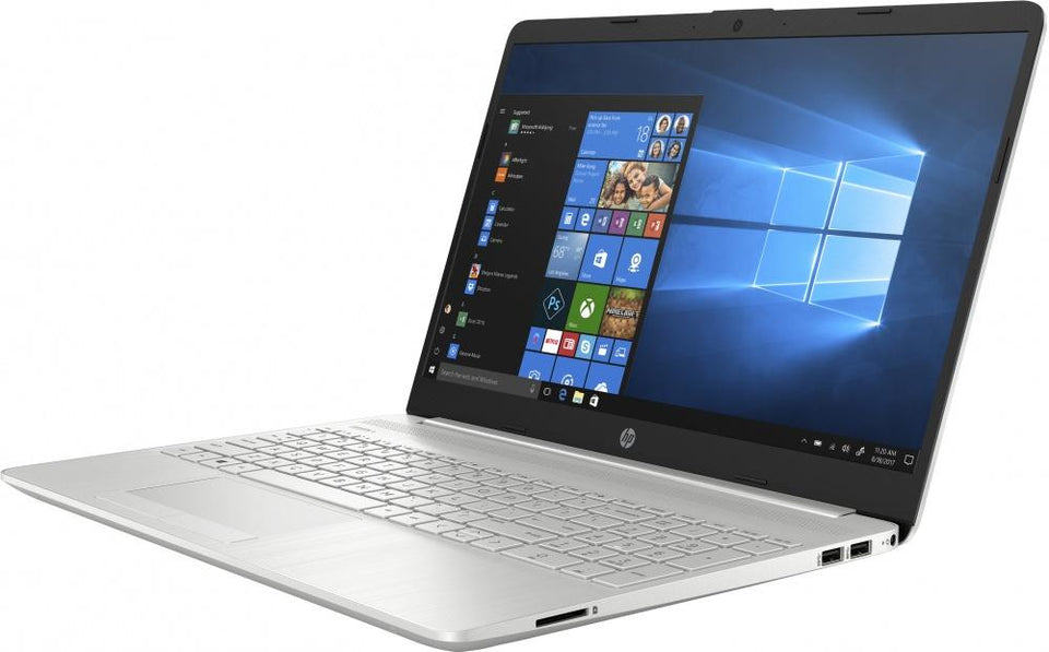 Laptop HP 15-DW1053la 15.6" HD, Intel Core i5-10210U 1.60GHz, 8GB, 32GB Optane, 512GB, Windows 10 Home 64-bit, Plata