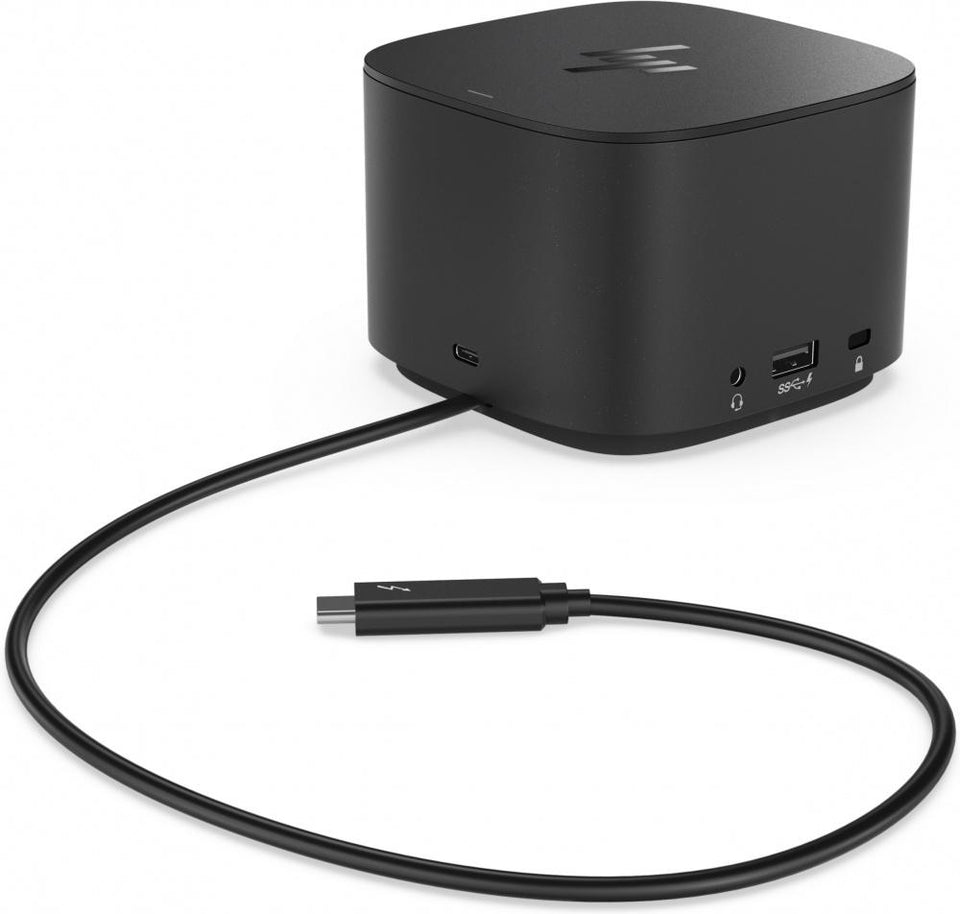 HP Docking Station Thunderbolt de 120W G2, 3x USB A 3.0, 2x USB C 3.0, 2x DisplayPort, Negro