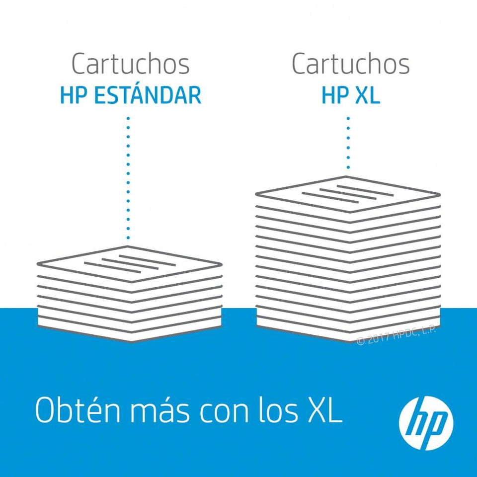 Cartucho HP 667 Negro, 120 Páginas