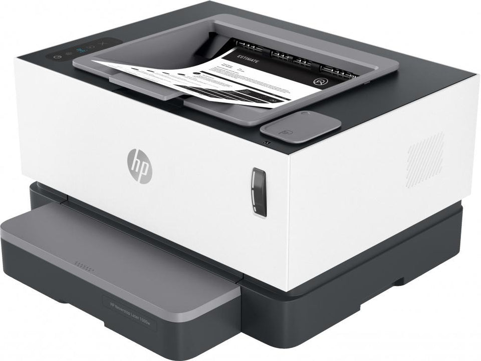 HP Neverstop Laser 1000w, Blanco y Negro, Láser, Inalámbrico, Print ― incluye Tóner 103A