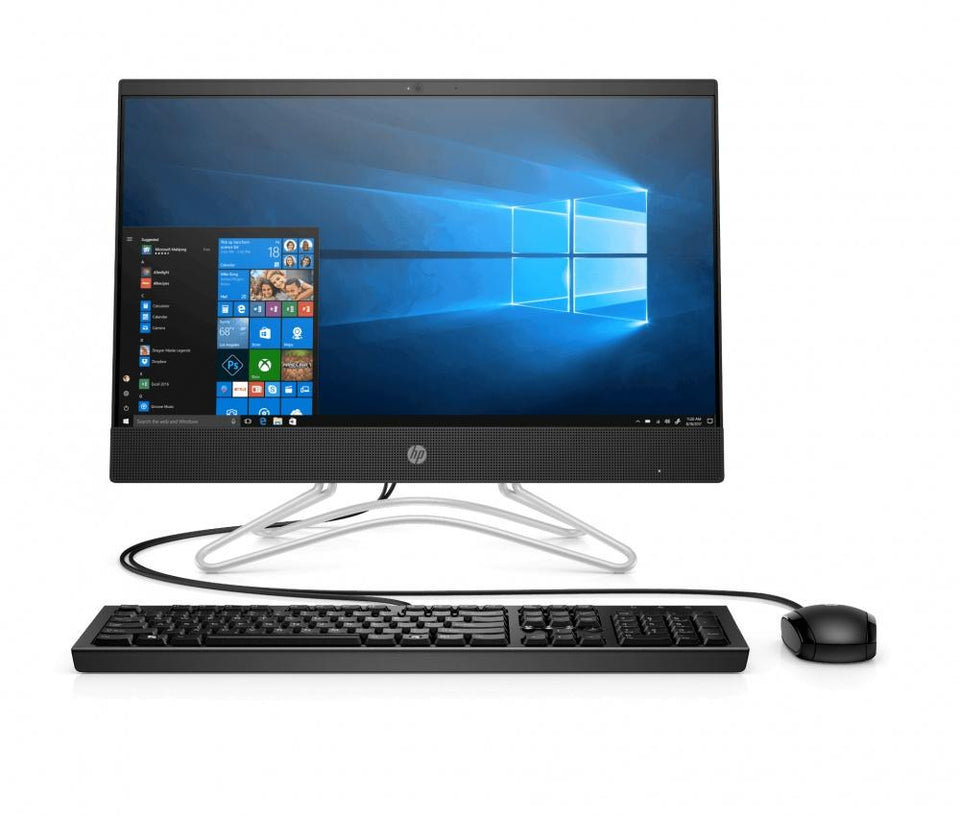 HP 200 G3 All-in-One 21.5", Intel Core i3-8130U 2.20GHz, 4GB, 1TB, Windows 10 Home 64-bit, Gris