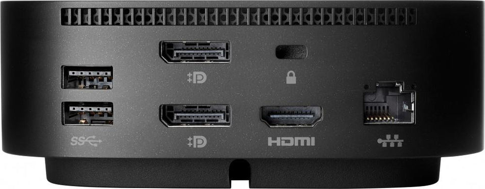 HP Docking Station 5TW13AA USB 3.1, 4x USB 3.2, 2x USB 3.2 C, 1x HDMI, 1x DisplayPort, 1x RJ-45, Negro