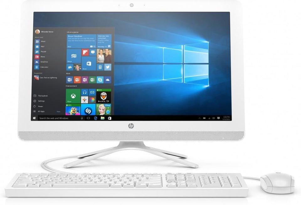 HP Pavilion 22-b402la All-in-One 21.5" Intel Celeron J3060 1.60GHz, 4GB, 500GB, Windows 10 Home 64-bit, Blanco