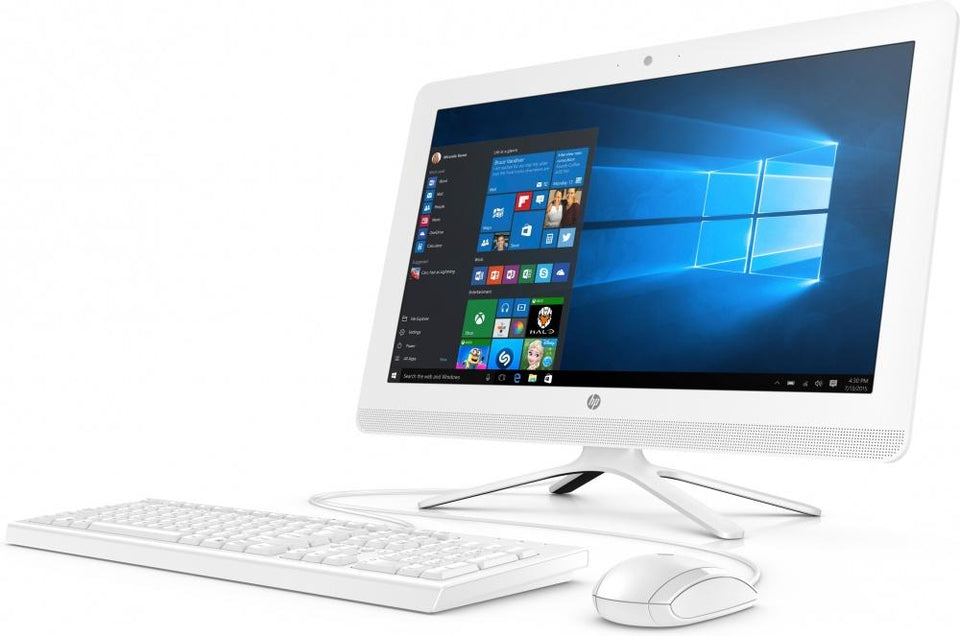 HP Pavilion 22-b402la All-in-One 21.5" Intel Celeron J3060 1.60GHz, 4GB, 500GB, Windows 10 Home 64-bit, Blanco