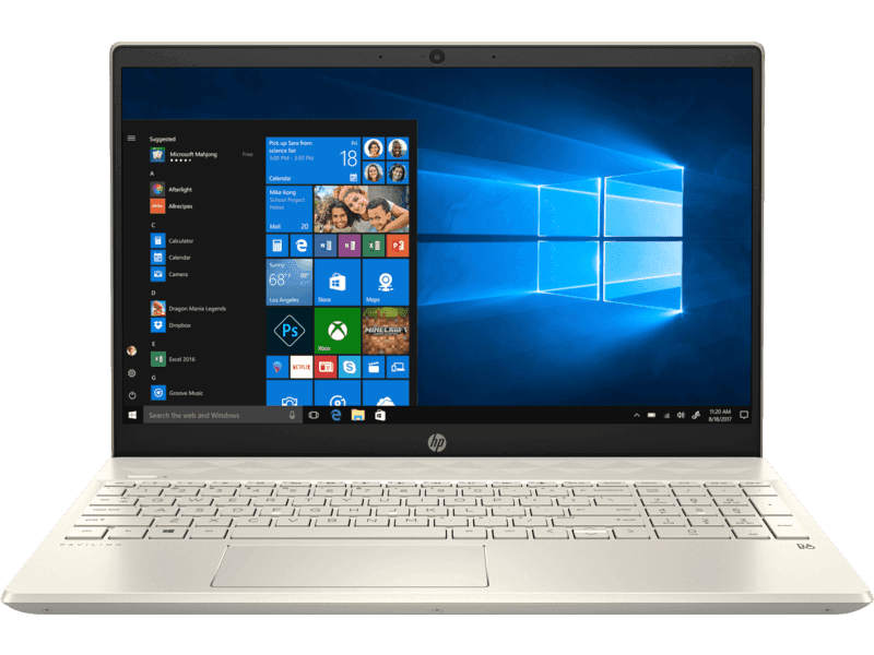 Laptop HP Pavilon 15-cw1012la 15.6" HD, AMD Ryzen 3 3300U 2.10GHz, 12GB, 1TB, Windows 10 Home 64-bit, Oro