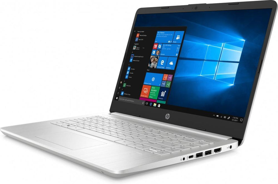 Laptop HP 14-dq1004la 14" HD, Intel Core i5-1035G1 1GHz, 8GB, 256GB SSD, Windows 10 Home 64-bit, Plata