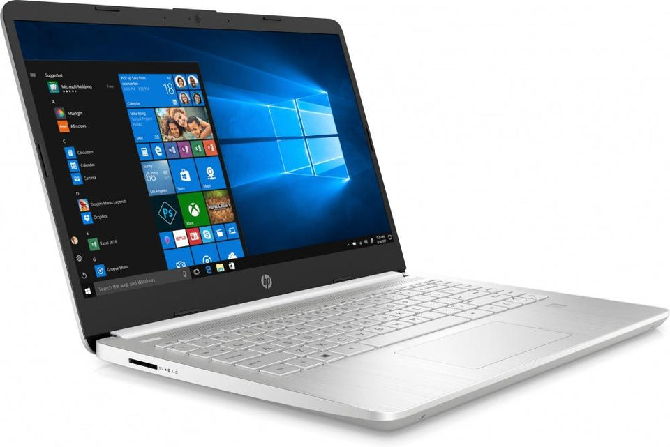 Laptop HP 14-dq1004la 14" HD, Intel Core i5-1035G1 1GHz, 8GB, 256GB SSD, Windows 10 Home 64-bit, Plata