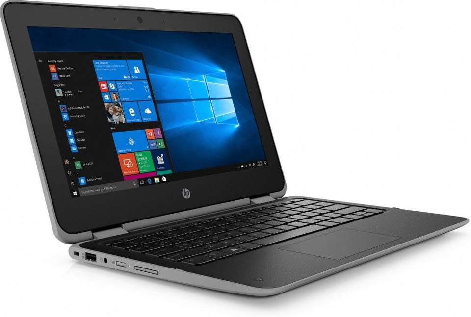 HP 2 en 1 ProBook x360 11 G4 11.6" HD, Intel Core i5-8200Y 1.30GHz, 8GB, 256GB SSD, Windows 10 Pro 64-bit, Negro ― Teclado en Inglés