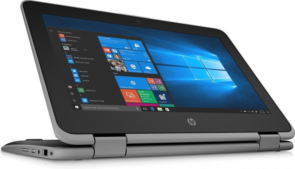 HP 2 en 1 ProBook x360 11 G4 11.6" HD, Intel Core i5-8200Y 1.30GHz, 8GB, 256GB SSD, Windows 10 Pro 64-bit, Negro ― Teclado en Inglés