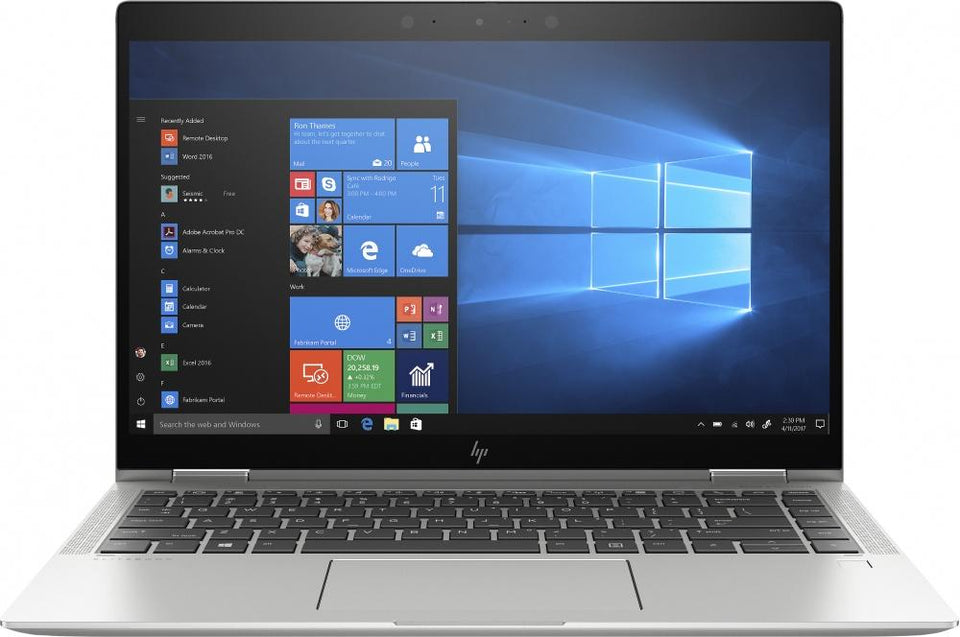 HP 2 en 1 EliteBook X360 1040 G6 14", Intel Core i5 8265U 1.60GHz, 8GB, 256GB SSD, Windows 10 Pro 64-bit, Plata