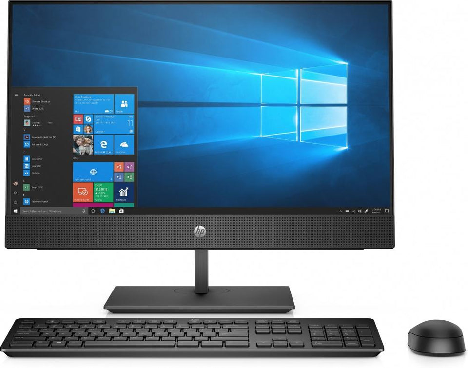 HP ProOne 400 G5 All-in-One 23.8", Intel Core i5-9500T 2.20GHz, 8GB, 1TB + 256GB SSD, Windows 10 Pro 64-bit, Negro/Plata