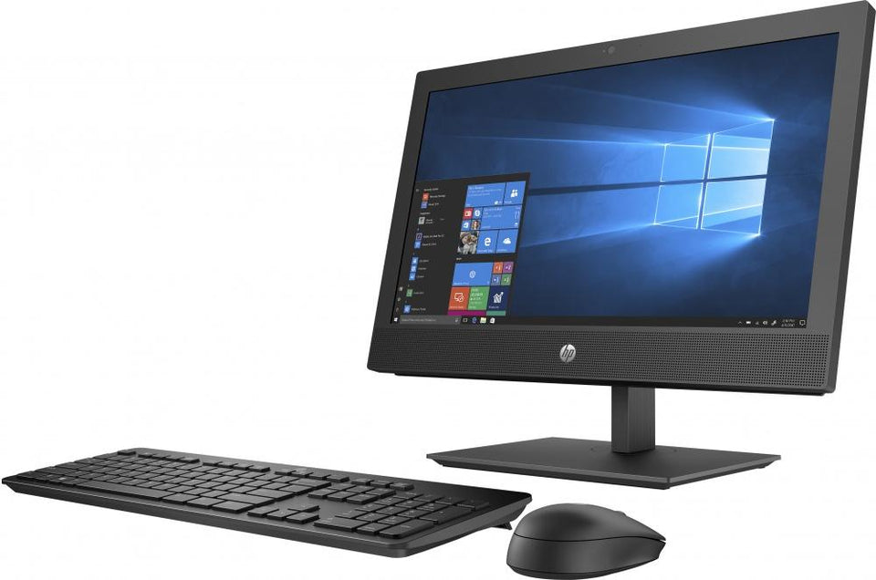 HP ProOne 400 G5 All-in-One 23.8", Intel Core i5-9500T 2.20GHz, 8GB, 1TB + 256GB SSD, Windows 10 Pro 64-bit, Negro/Plata