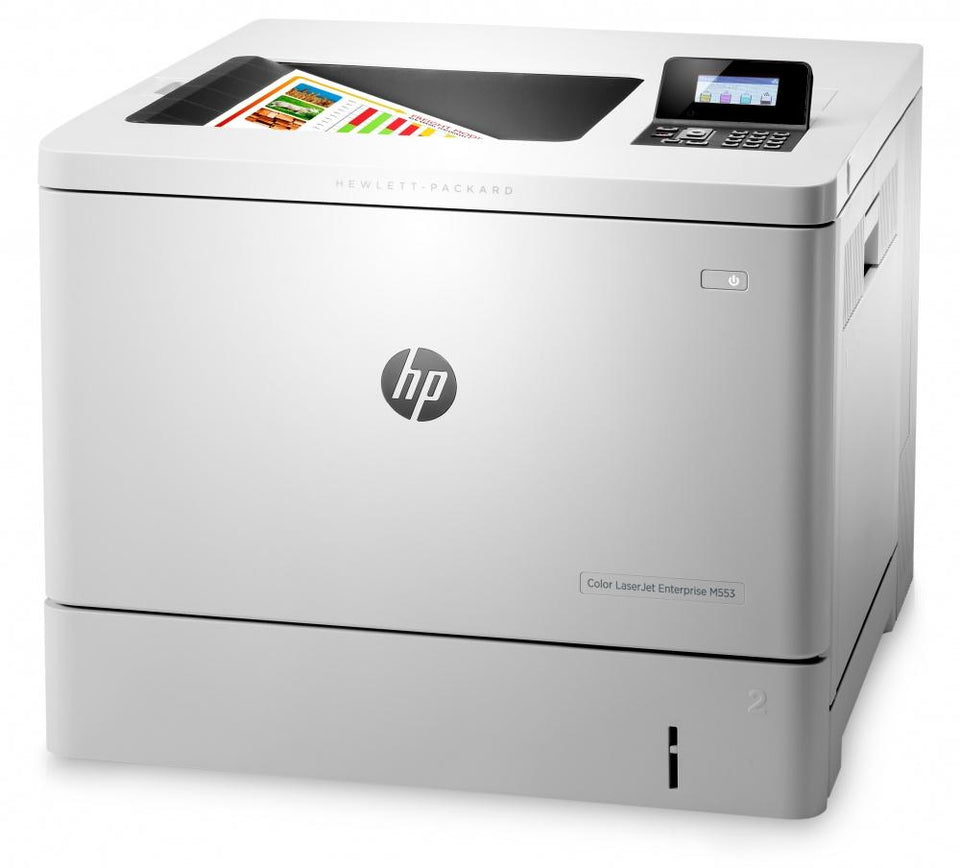 HP LaserJet Enterprise M553dn, Color, Laser, Print