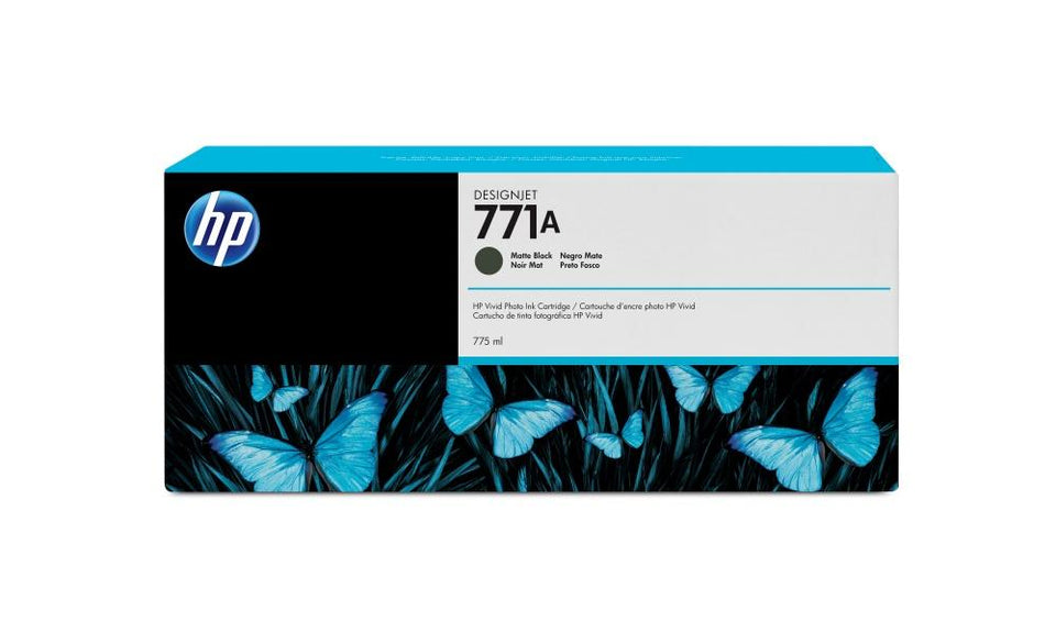 Cartucho HP 771A Negro Mate 775ml