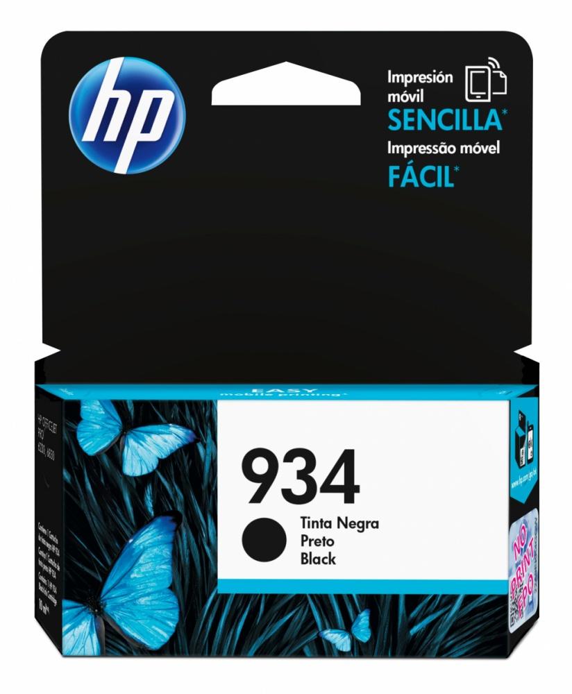 Cartucho HP 934 Negro, 400 Páginas