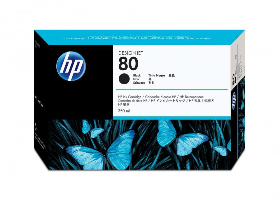 Cartucho HP 80 Negro 350ml