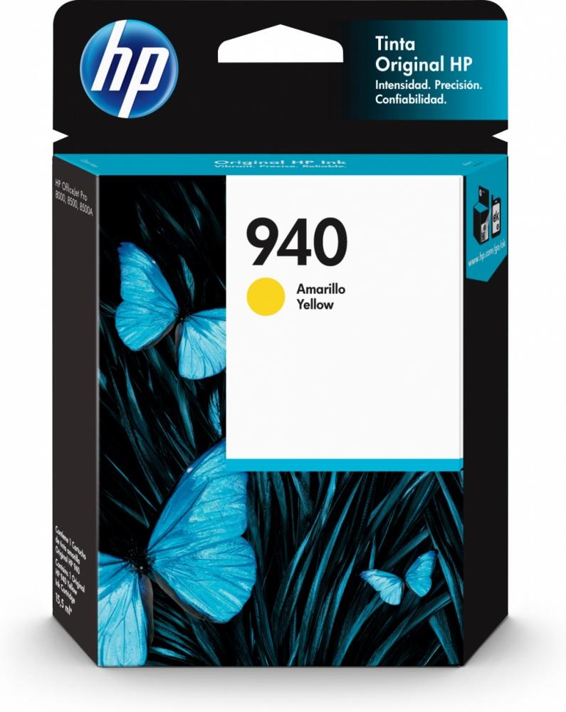 Cartucho HP 940 Amarillo, 900 Páginas