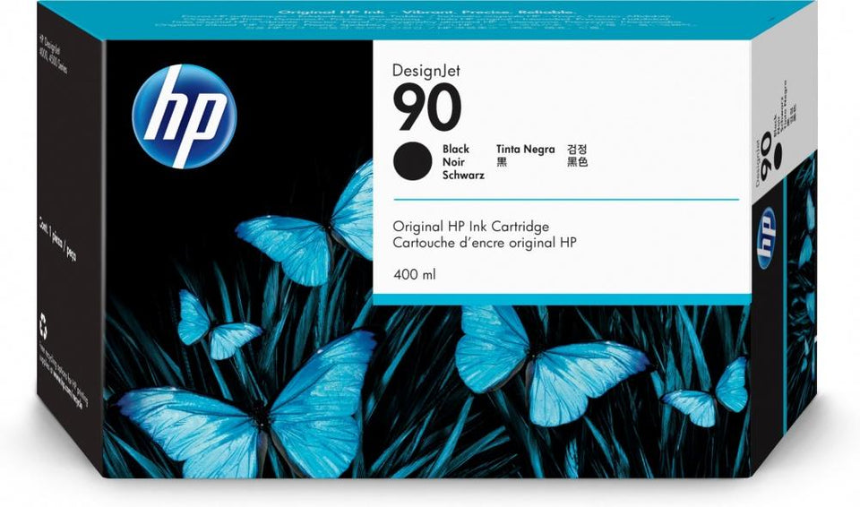 Cartucho HP 90 Negro 400ml