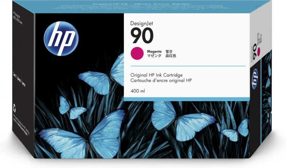 Cartucho HP 90 Magenta 400ml