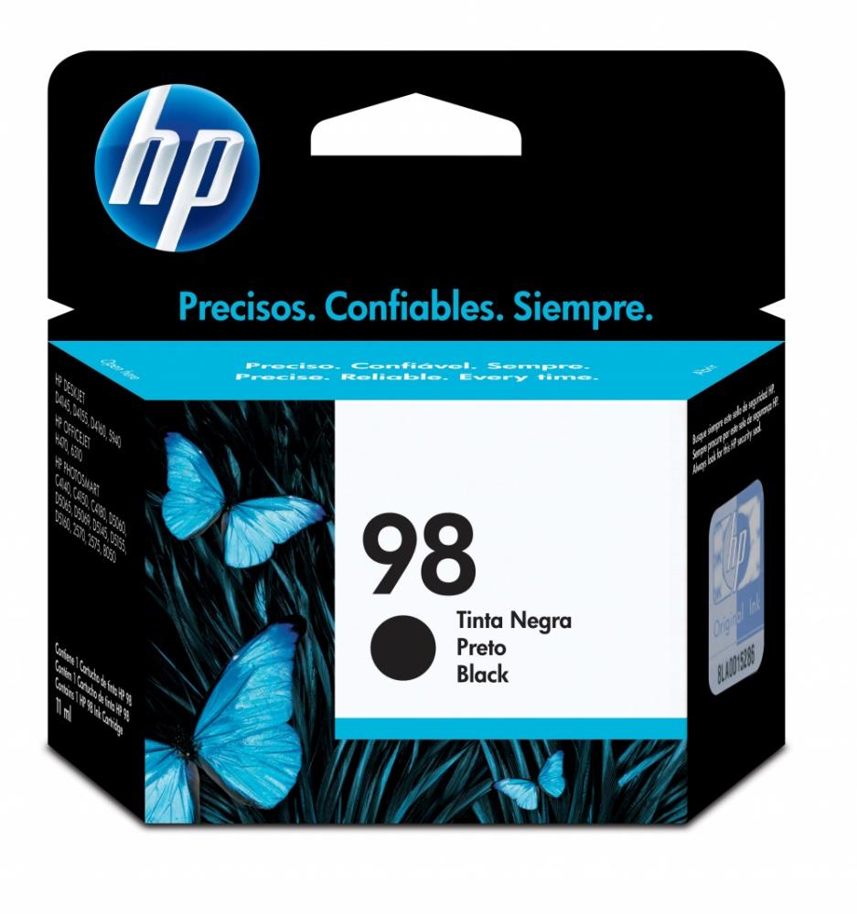 Cartucho HP 98 Negro, 420 Páginas