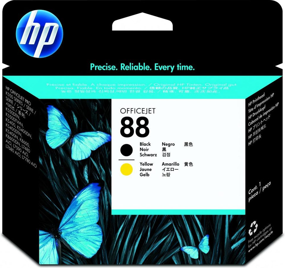 Cabezal HP 88 Negro/Amarillo