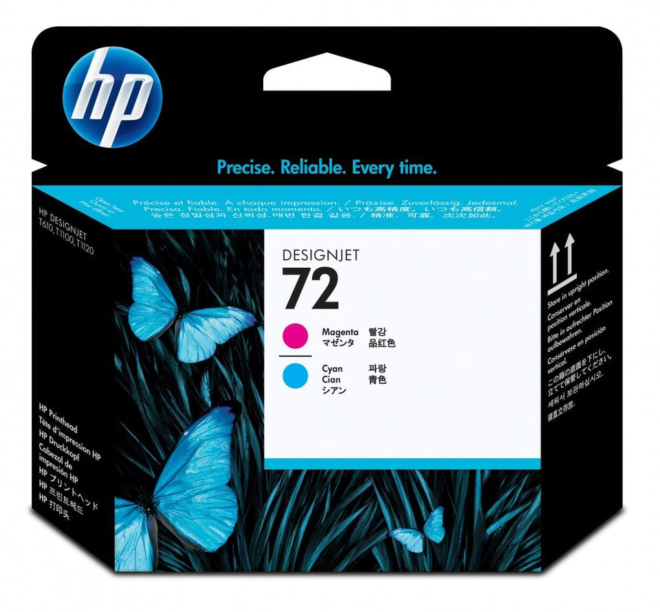 Cabezal HP 72 Magenta/Cyan