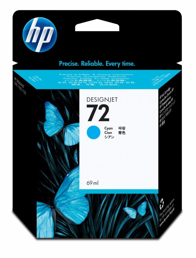 Cartucho HP 72 Cyan 69ml