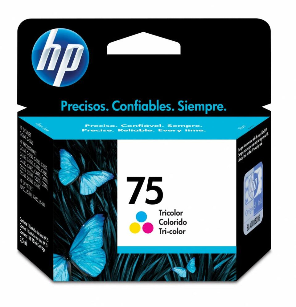 Cartucho HP 75 Tricolor, 170 Páginas