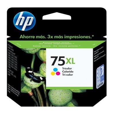 Cartucho HP 75XL Tricolor, 520 Páginas