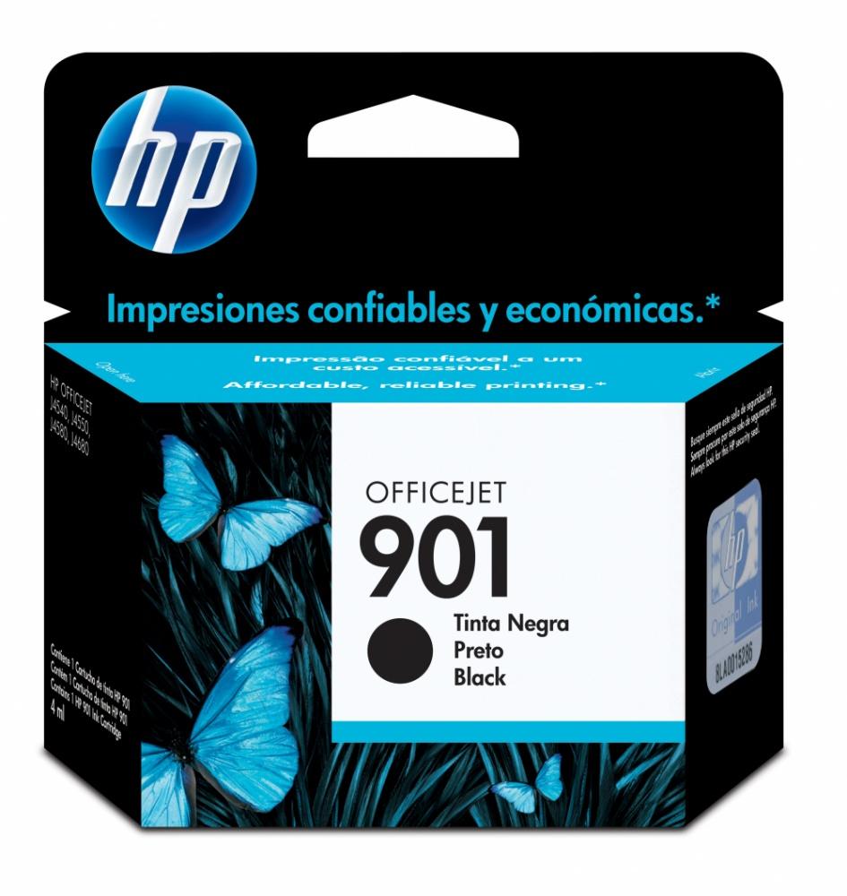 Cartucho HP 901 Negro, 200 Páginas