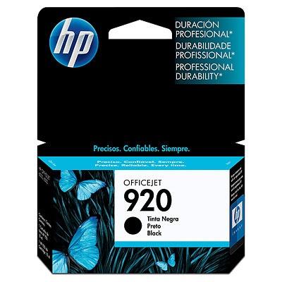 Cartucho HP 920 Negro, 420 Páginas