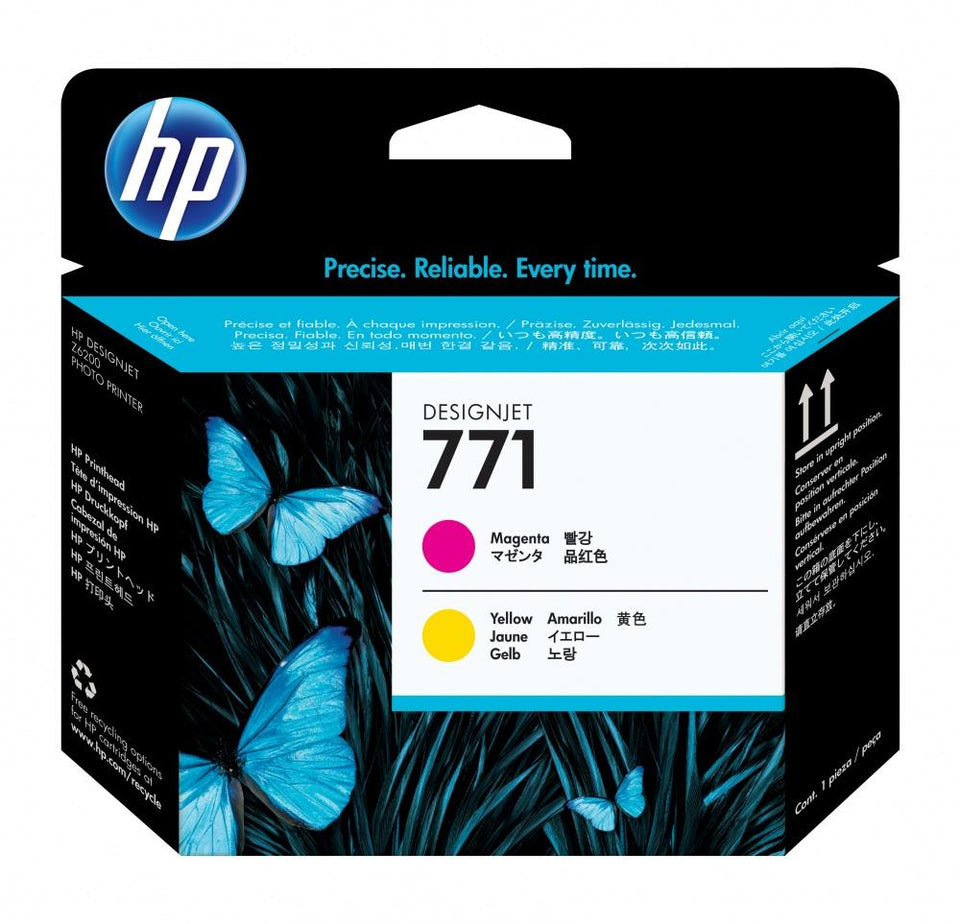 Cabezal HP 771 Magenta/Amarillo