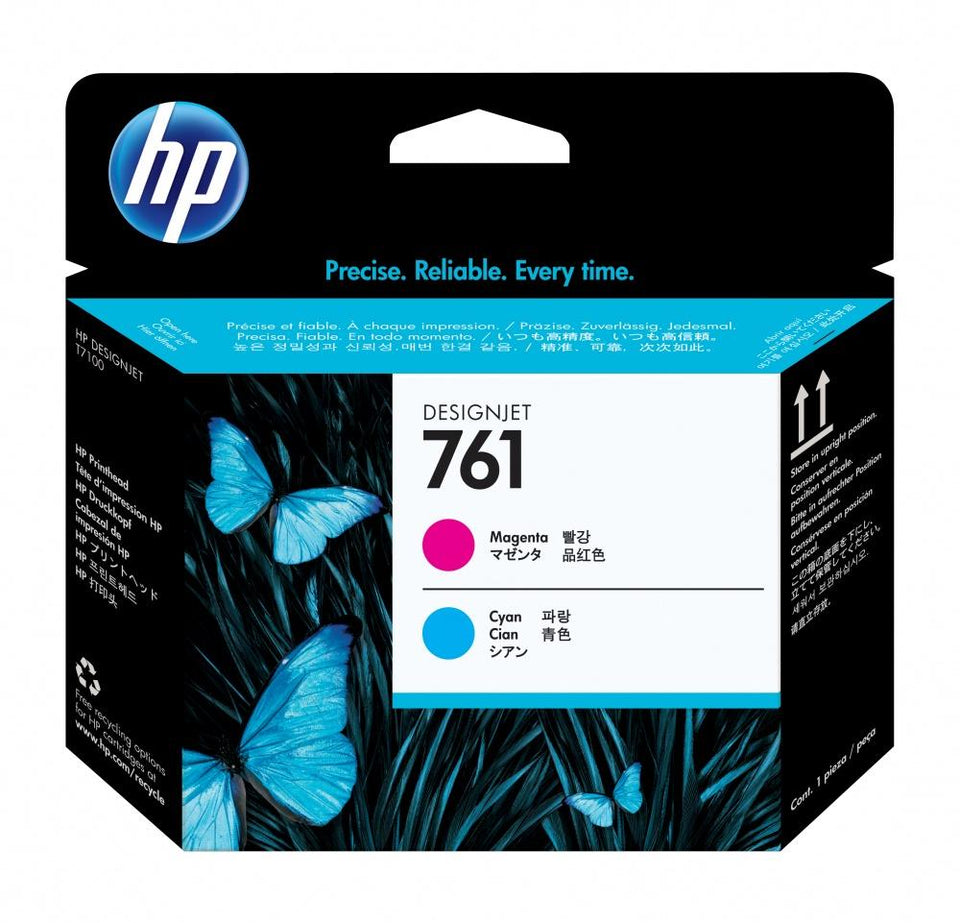 Cabezal HP 761 Magenta/Cyan